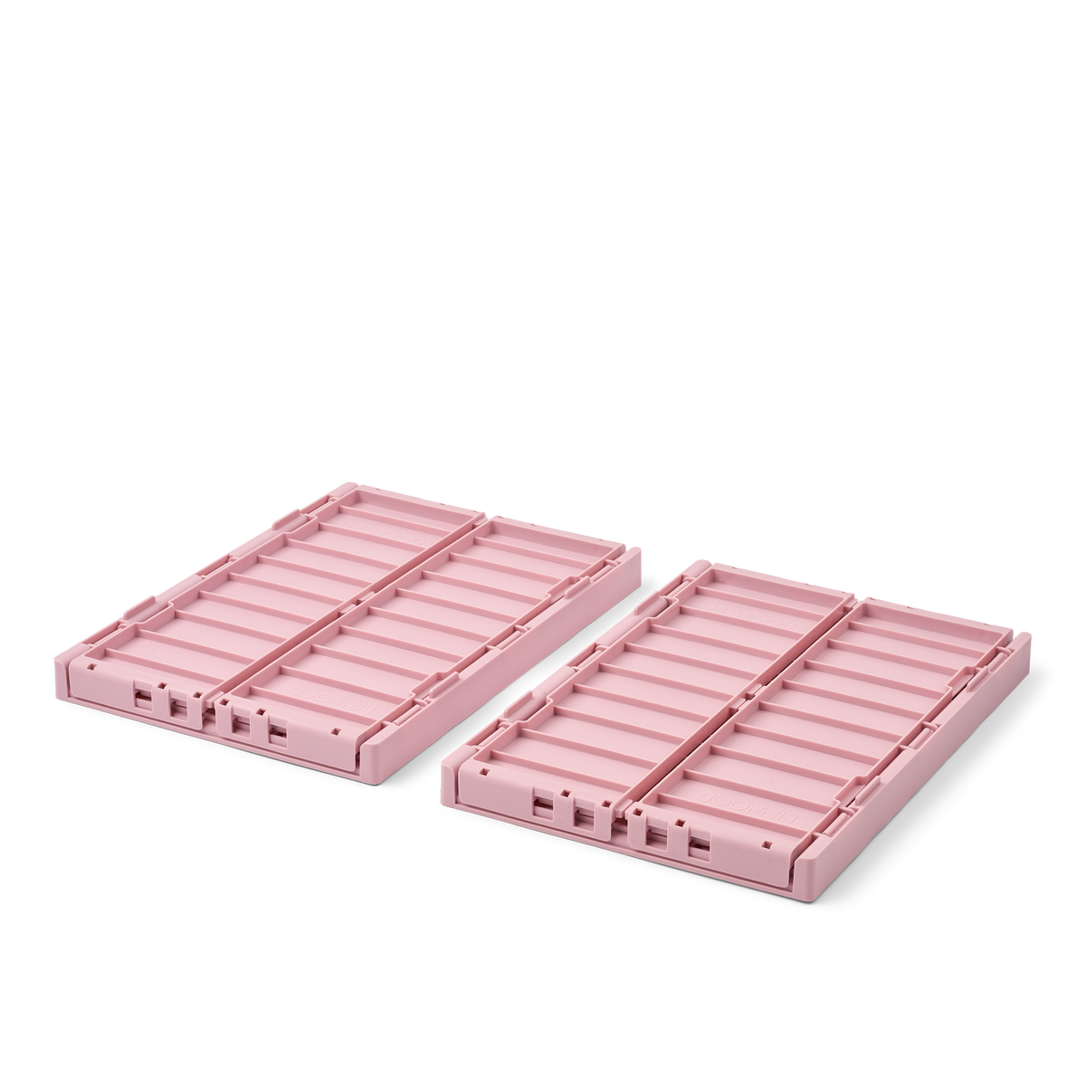 Liewood Weston Opbergbox M 2-Pack | Rose Blush