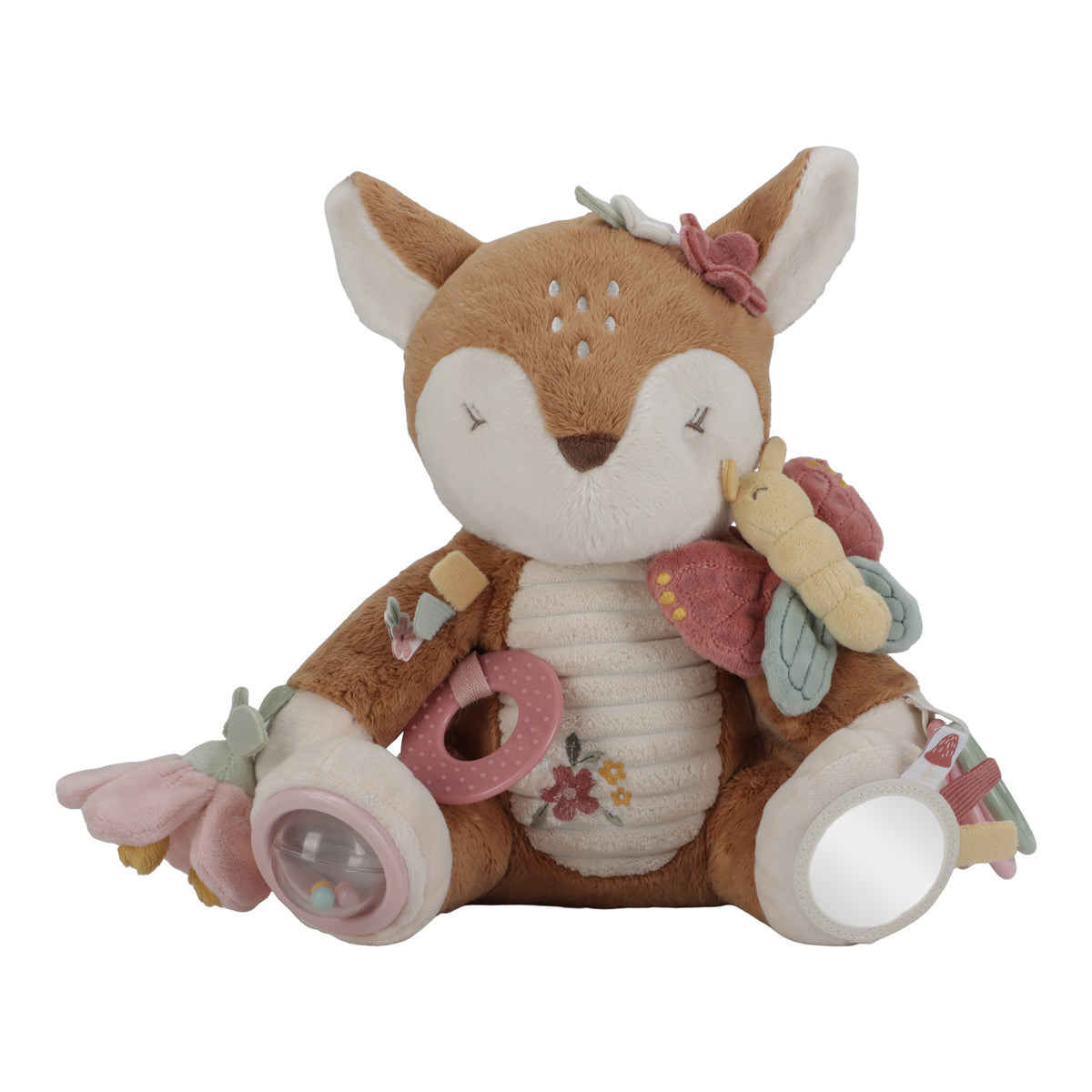 Little Dutch activiteitenknuffel hert Fairy Garden, vooraanzicht