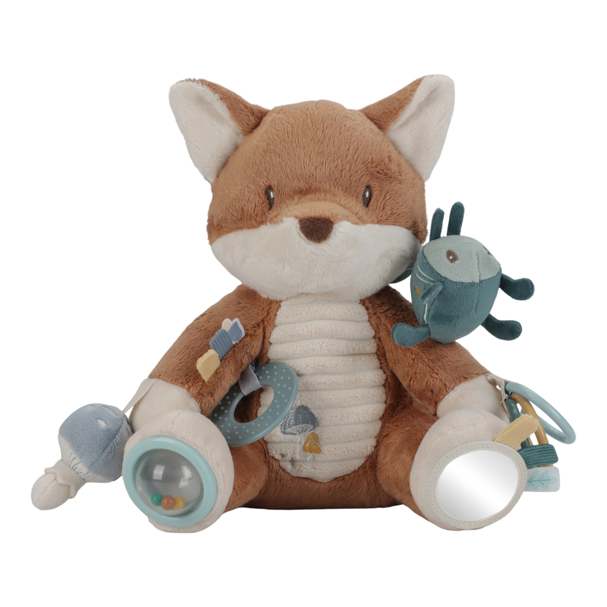 Little Dutch activiteitenknuffel vos Forest Friends, vooraanzicht