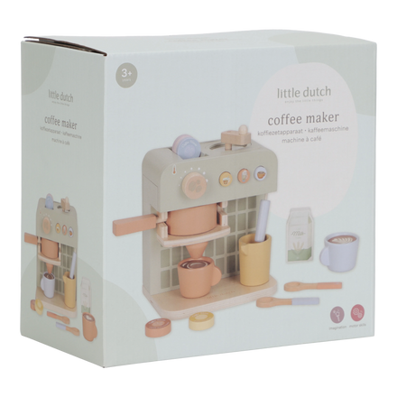 Little Dutch houten koffiemaker, verpakking