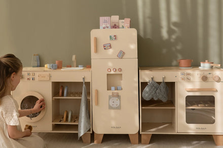 Little Dutch houten speelhoek met wasmachine en vaatwasser