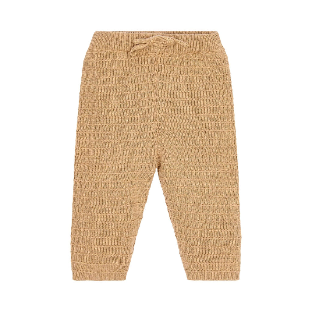 Little Dutch Safari Friends gebreid broekje in soft tan