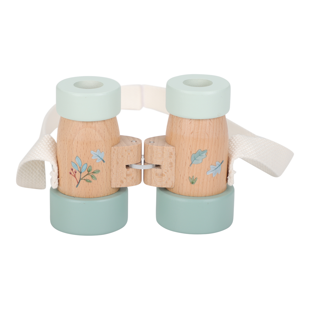 Little Dutch houten verrekijker Forest Friends blauw met koord