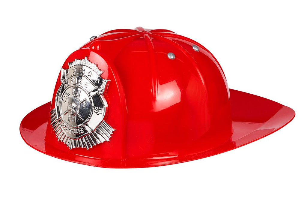 Souza brandweerpak met helm voor kinderen 4-7 jaar