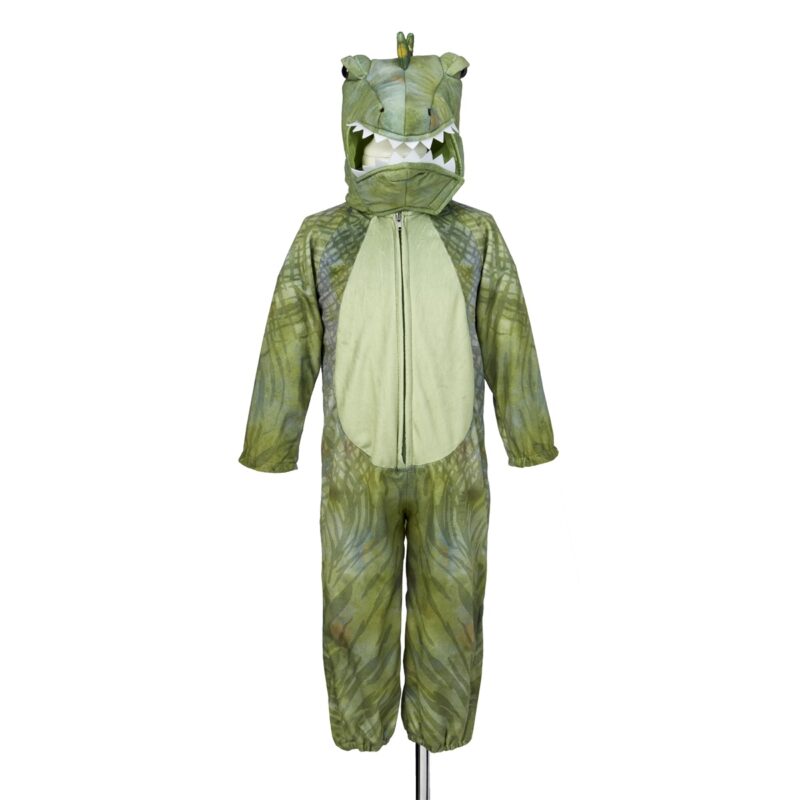 Souza T-Rex jumpsuit verkleedpak voor kinderen, vooraanzicht