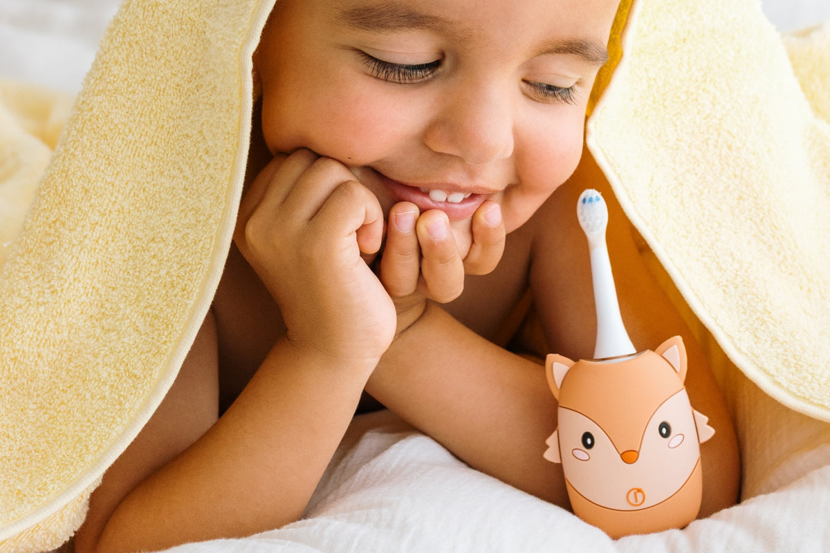 The Zoofamily Zoo Toothbrush Vos sonische kindertandenborstel