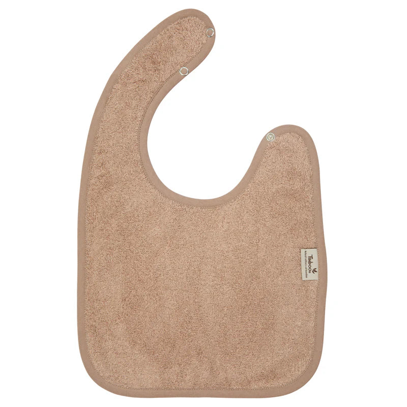 Timboo bamboe slab met drukknoop Savannah Sand, vooraanzicht met drukknopen