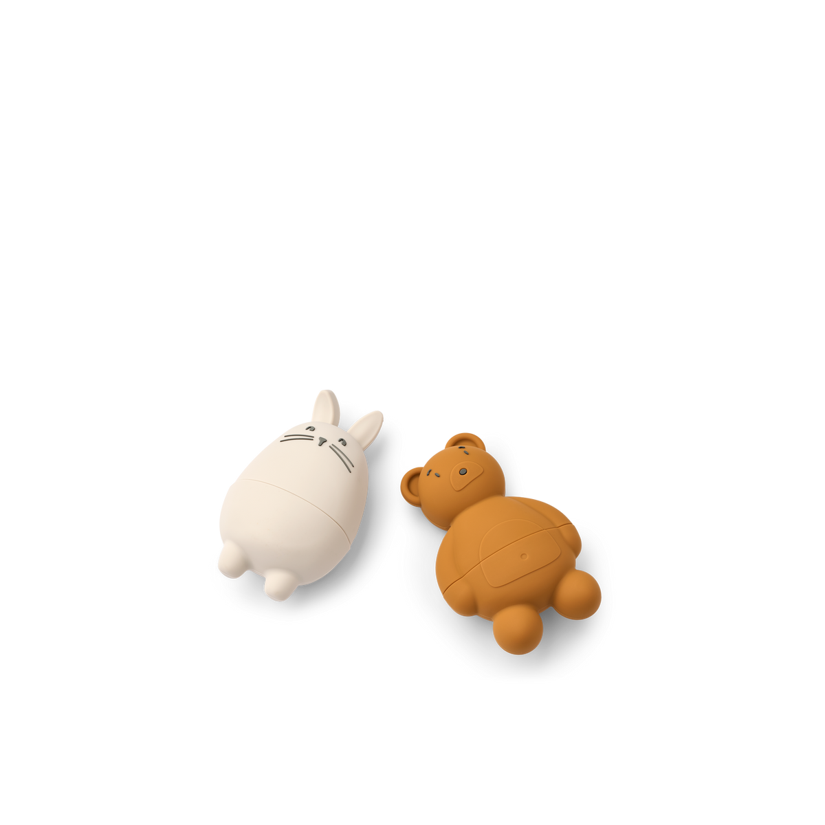 * Liewood Duncan Classic Silicone Bad Speeltjes | Sandy / Mustard Mix