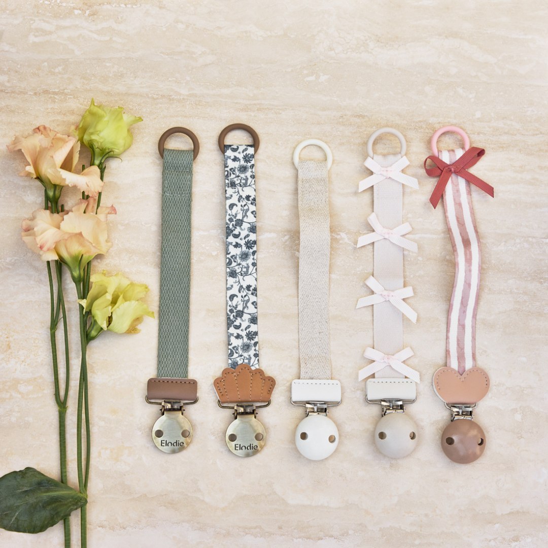 * Elodie Details Fopspeenketting | Hazy Jade