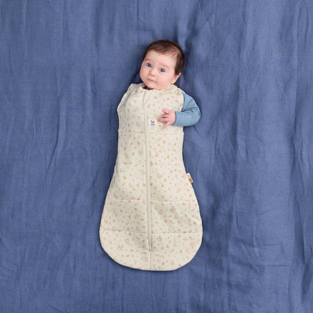 Cocoon inbakerslaapzak Lullaby 62-68 cm van Ergopouch voor een geborgen gevoel, De Gele Flamingo