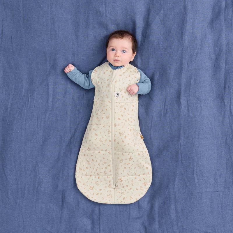 Ergopouch Cocoon inbakerslaapzak Lullaby in 62 cm met TOG 2.5 voor koudere nachten, De Gele Flamingo