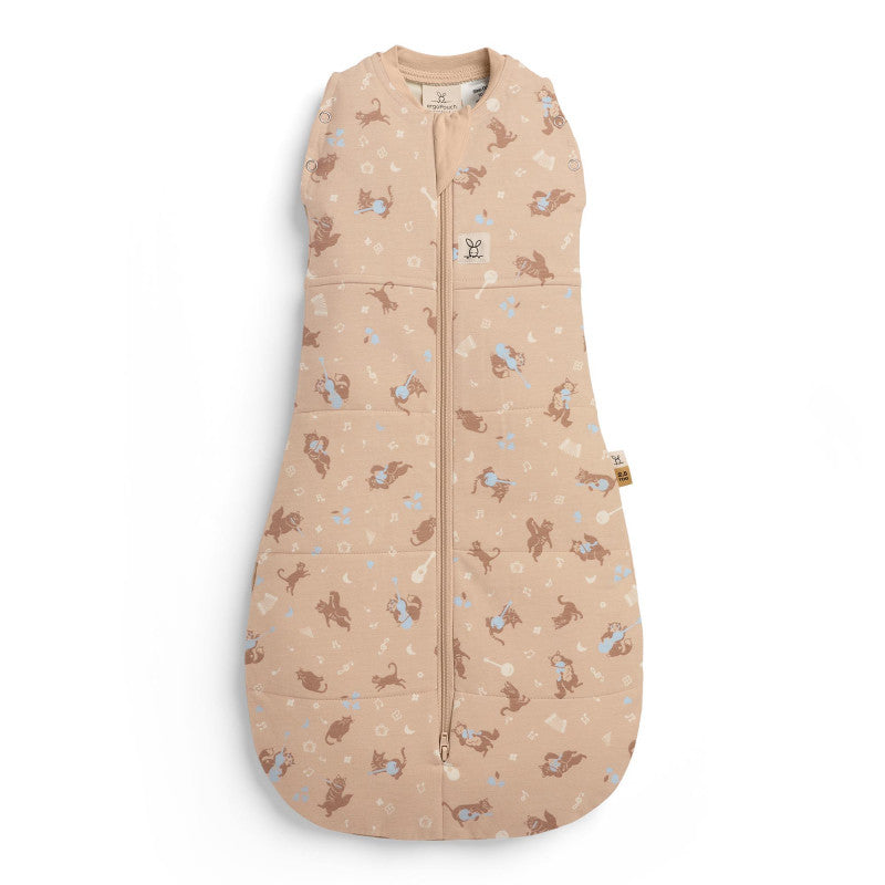 Ergopouch Cocoon inbakerslaapzak met Melody print in 62 cm en TOG 2.5, bij De Gele Flamingo