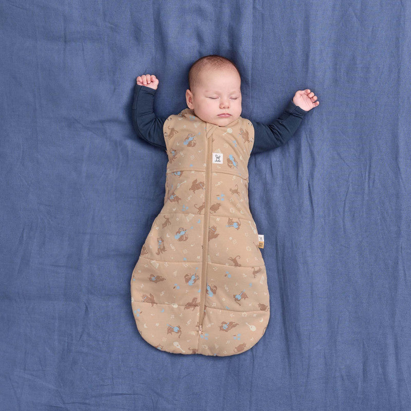 Ergopouch Cocoon inbakerslaapzak Melody maat 68-76 cm van biologisch katoen bij De Gele Flamingo