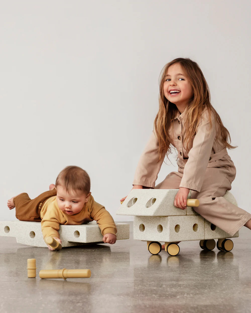 MODU Explorer Set | Sand Grey / Honey Yellow