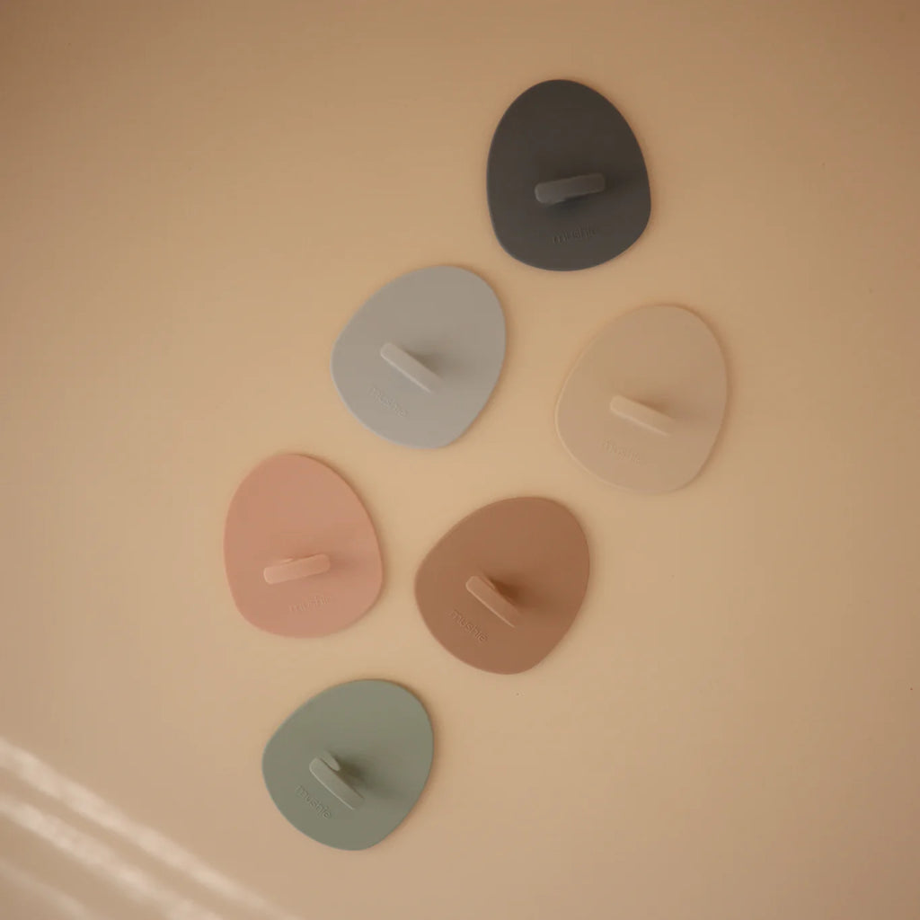 Mushie Cradle Borstel Melkkorstjes 2-Pack | Blush / Shifting Sand