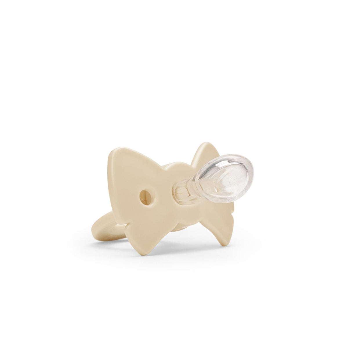 * Elodie Binky Bow Fopspeen +3m | Oat White