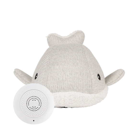 * Flow Amsterdam Oplaadbare Hartslagknuffel | Moby Whale Grey