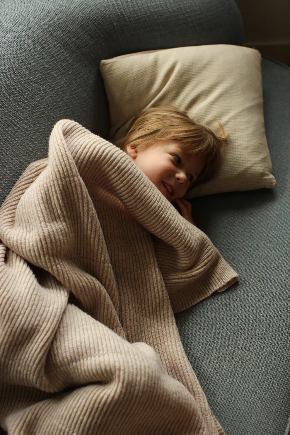 Hvid Deken Gaston | Beige