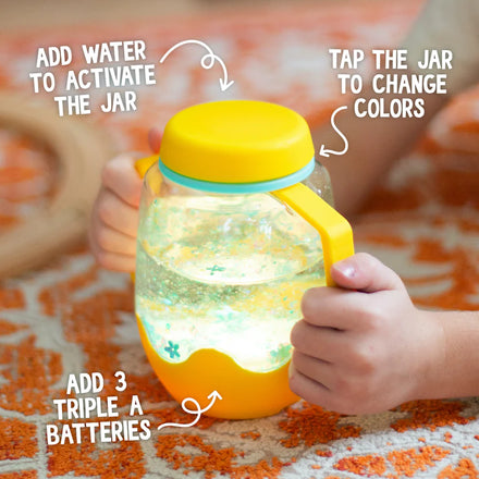 * Glo Pals Sensorische Play Jar | Ladybug