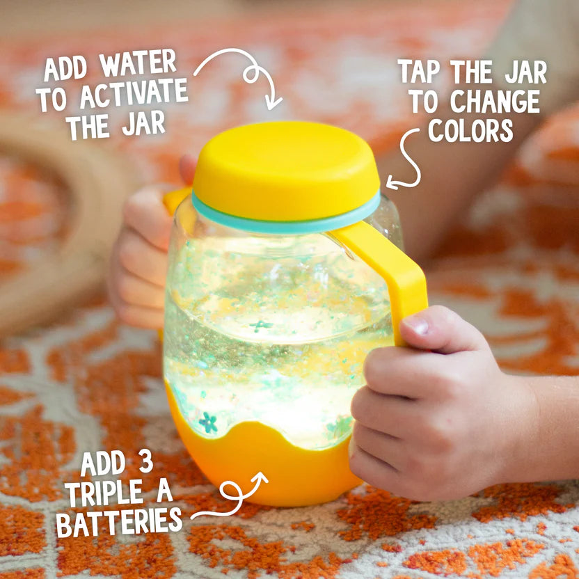 * Glo Pals Sensorische Play Jar | Ladybug