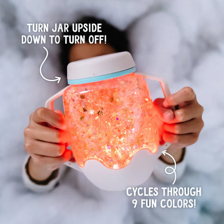 * Glo Pals Sensorische Play Jar | Cozy Cloud