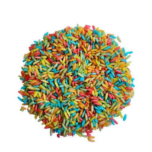 Grennn Speelrijst 750 gram | Regenboog Mix