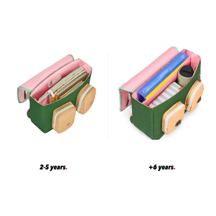 Hello Hossy Boekentas Mini Bubblegum 2-5Y bij De Gele Flamingo, kleuterboekentas van 9,7 liter