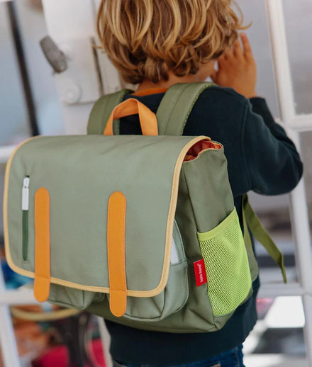 Hello Hossy Boekentas Mini Safari 2-5Y met plaats voor A4-schriften, bij De Gele Flamingo