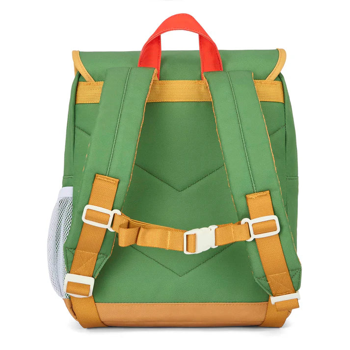 Hello Hossy Rugzak Mini Green Lake +6Y kinderrugzak - geopend hoofdvak
