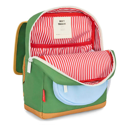 Hello Hossy Rugzak Mini Green Lake +6Y kinderrugzak - gewatteerde draagriemen