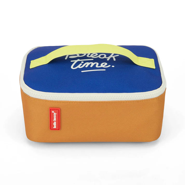 Hello Hossy Thermische Lunchtas Mini Blue Canyon houdt de lunch koel, bij De Gele Flamingo.
