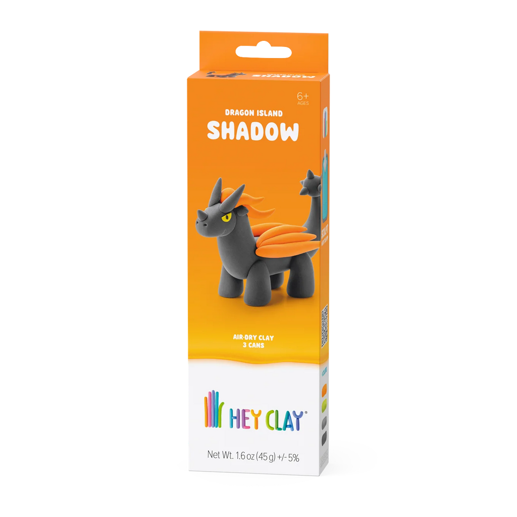 HeyClay Boetseerklei | Dragon Island Shadow (3 potjes)