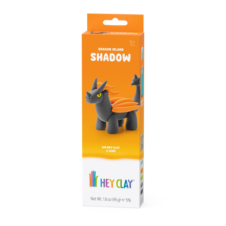 HeyClay Boetseerklei | Dragon Island Shadow (3 potjes)