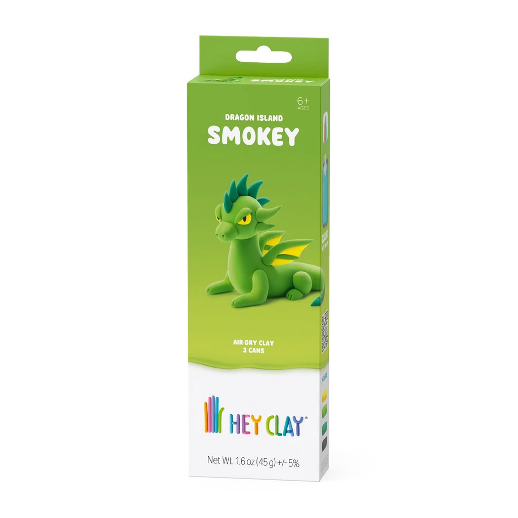 HeyClay Boetseerklei | Dragon Island Smokey (3 potjes)