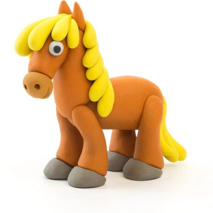 HeyClay Boetseerklei | Horse (3 potjes)