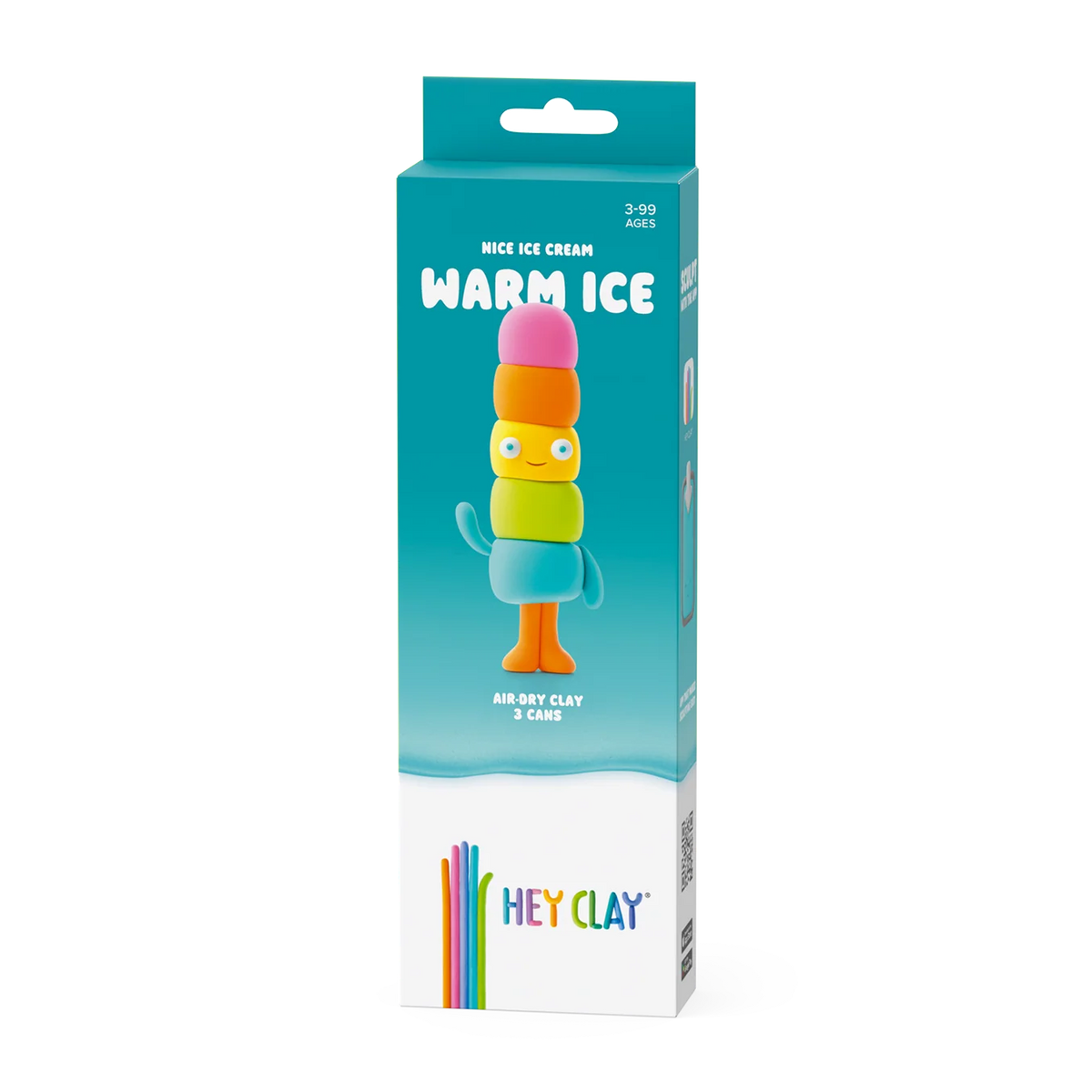 HeyClay Boetseerklei | Nice Ice Cream Warm Ice (3 potjes)