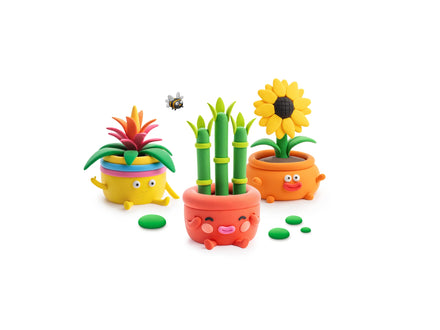 HeyClay Boetseerklei | Plant Friends (15 potjes)