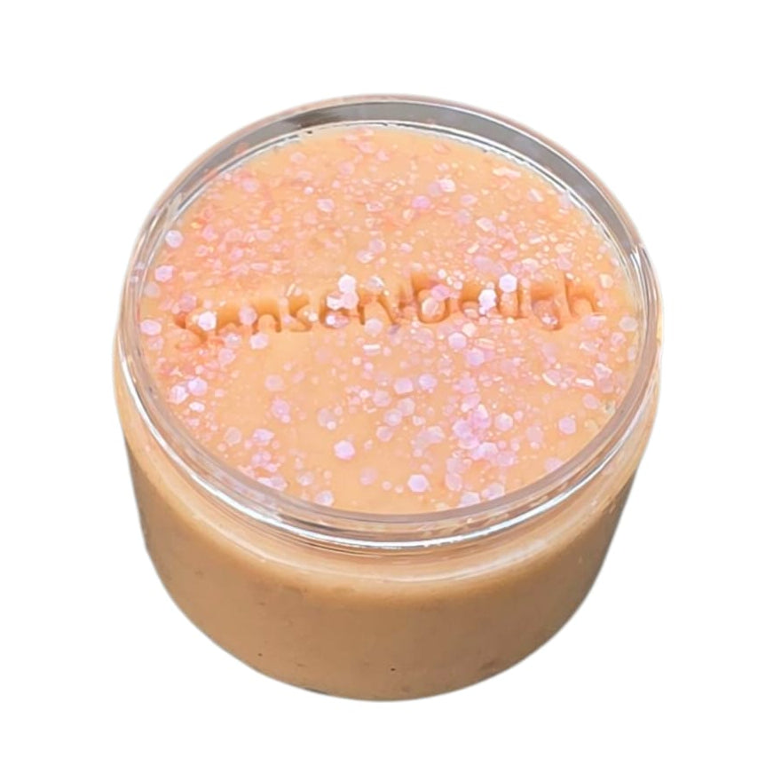 SensoryFun Klei Sensory Dough Glitter Oranje, natuurlijke speelklei bij De Gele Flamingo