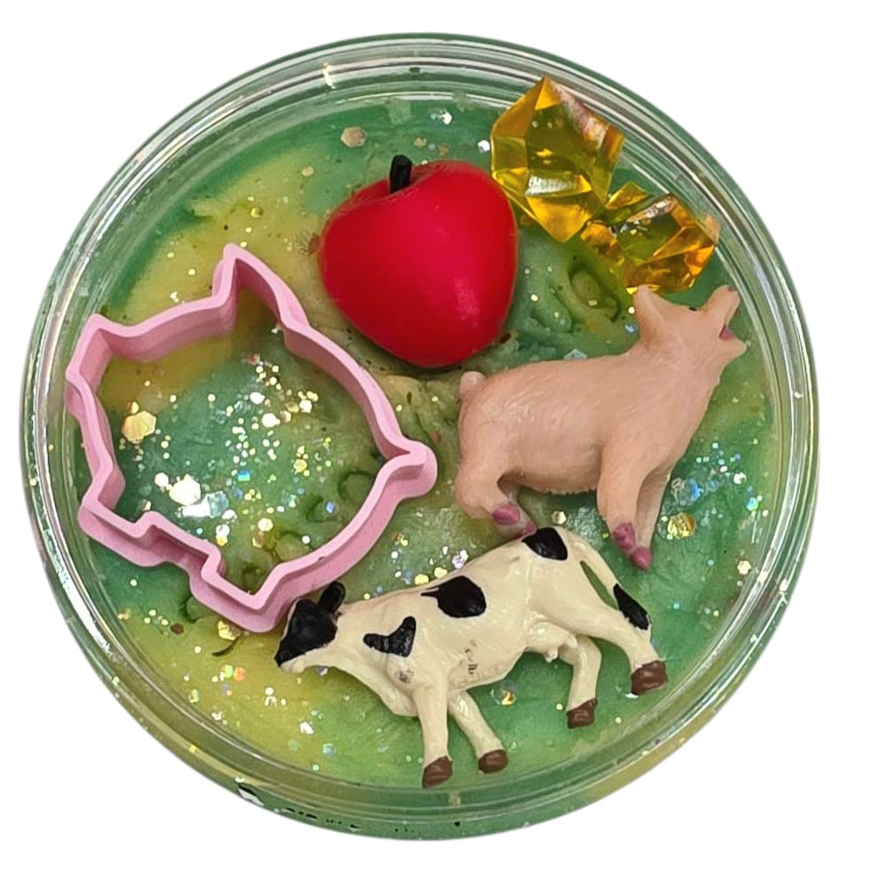 SensoryFun Klei Sensory Dough Farm met toppings voor themaspel, bij De Gele Flamingo