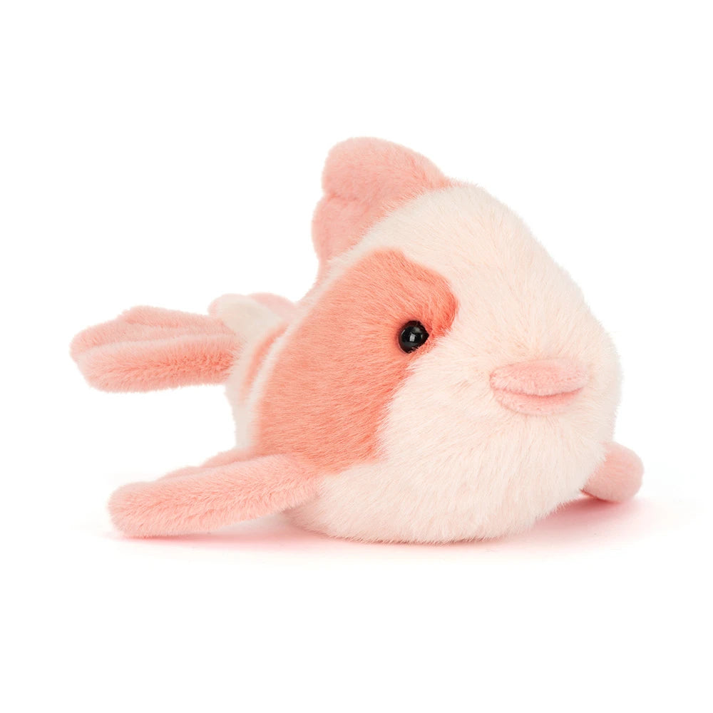 Jellycat Knuffel Fancy Carp in zachte pluche stof, te koop bij De Gele Flamingo.
