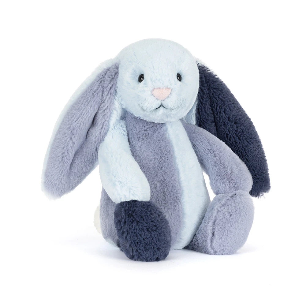 Jellycat Knuffel Puddlesea Bunny in zachte pluche stof, te koop bij De Gele Flamingo.