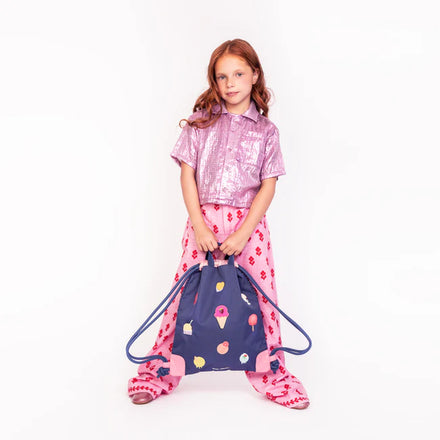 Jeune Premier City Bag zwemtas Disco Dip binnenvak met rits