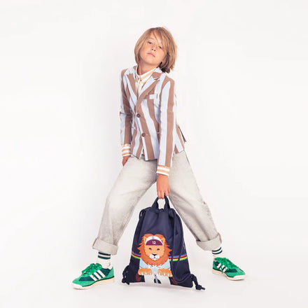 Jeune Premier City Bag zwemtas King of the Cobbles printdetail