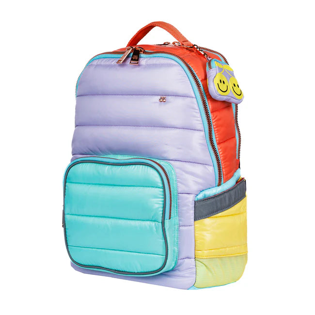 Jeune Premier New Bobbie rugzak Puffer Pastel Party vooraanzicht