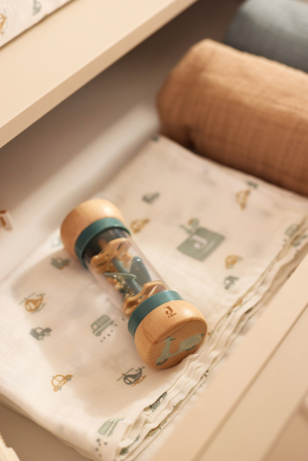 Jollein Houten Regenrammelaar On The Go