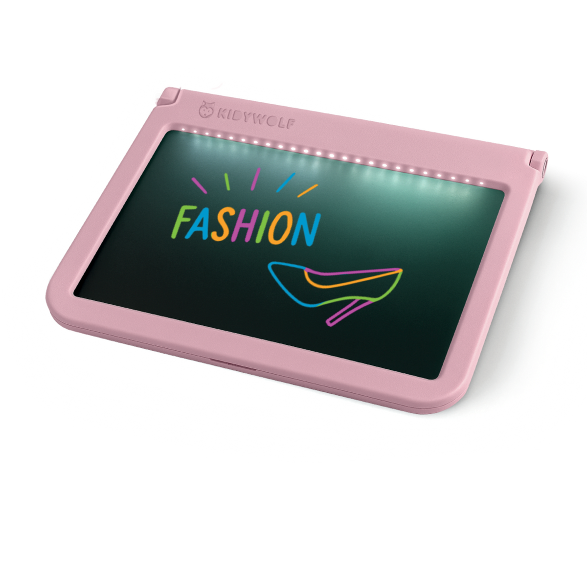 Kidywolf Kidydraw Pro lichttablet roze - vooraanzicht