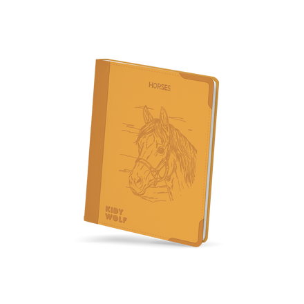 Kidywolf Kidydraw Pad Navulling 30 Tekeningen Horses, de navulset