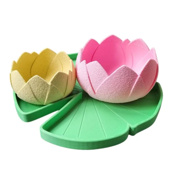 Kiddi Waterlelieblad en Lotusbloemen set voor sensorisch spel, bij De Gele Flamingo