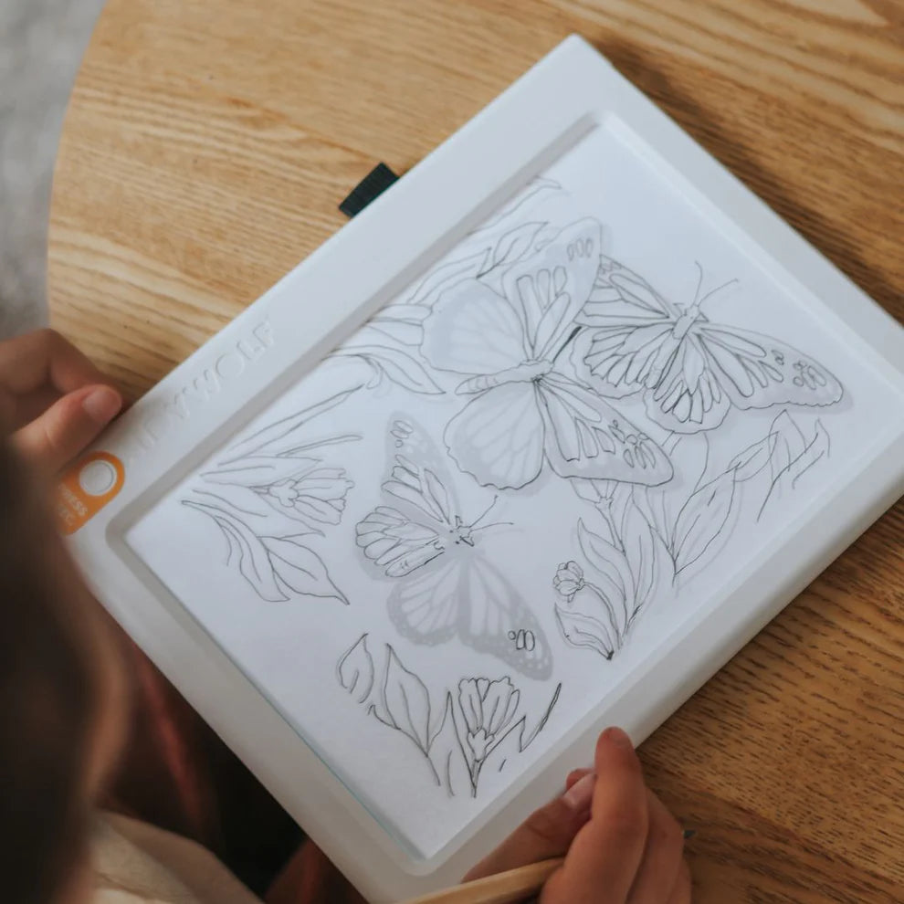 Kidywolf Kidydraw Pad Animals - dierentekeningen inkleuren