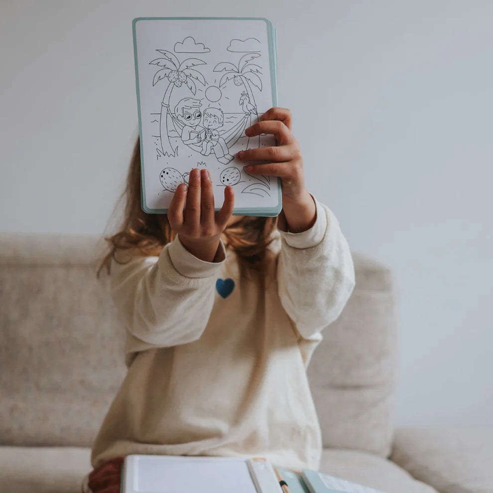 Kidywolf Kidydraw Pad Food - foodtekeningen inkleuren